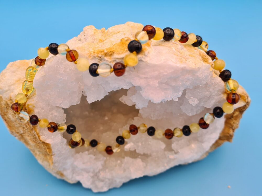 Collier Ambre Multicolore – Image 2