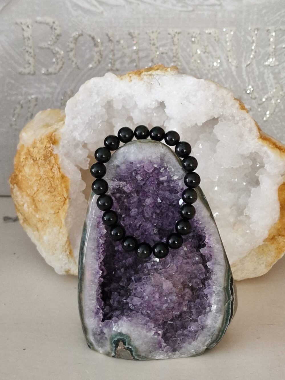 Bracelet Obsidienne noire
