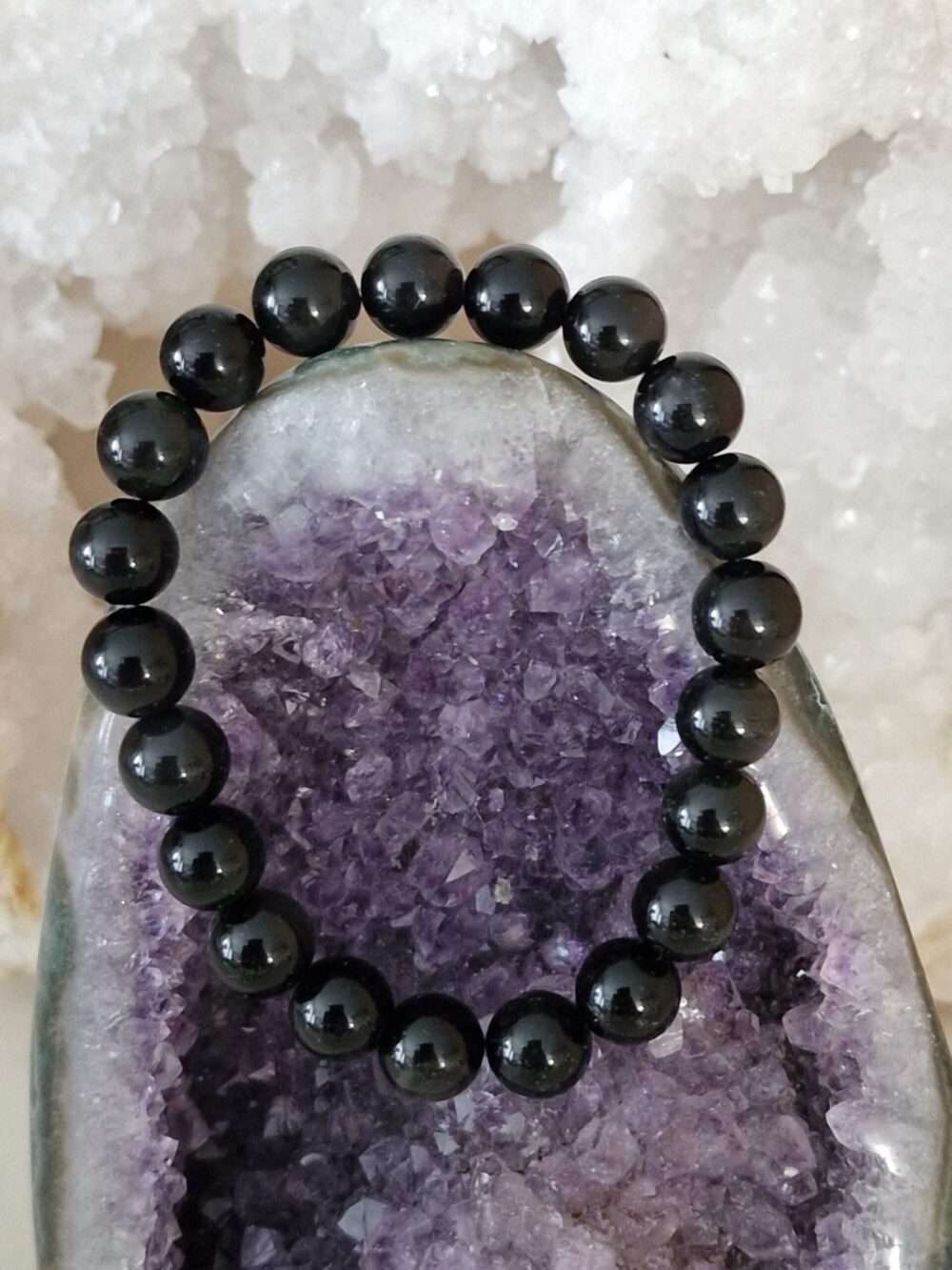 Bracelet Obsidienne noire – Image 2