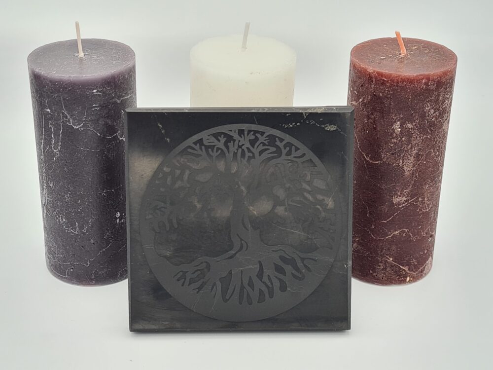 Plaque Shungite Arbre de Vie