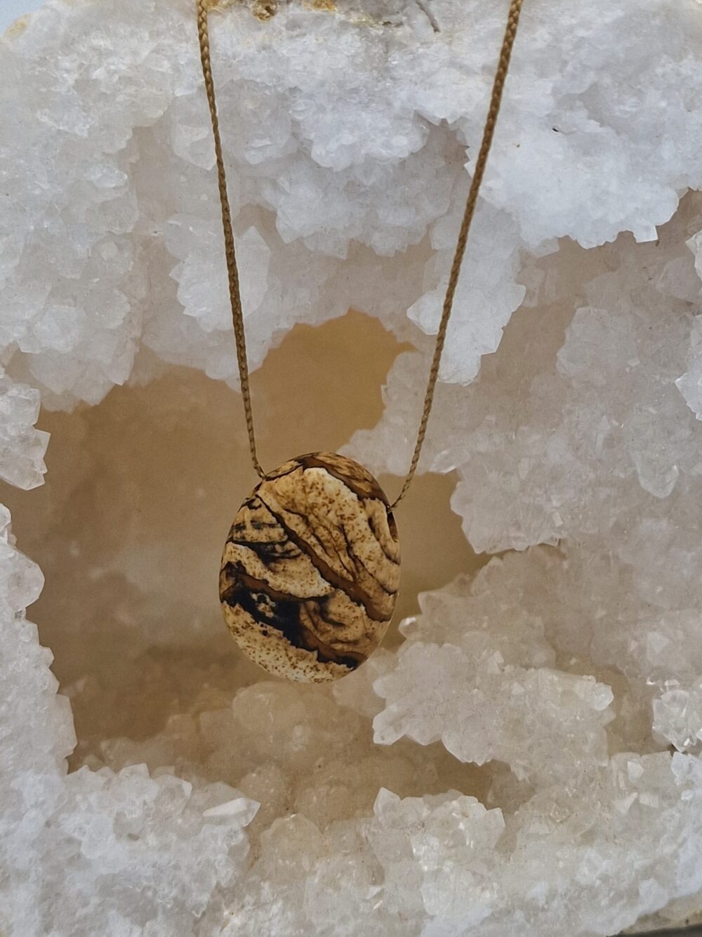 Pendentif Jaspe Paysage – Image 2