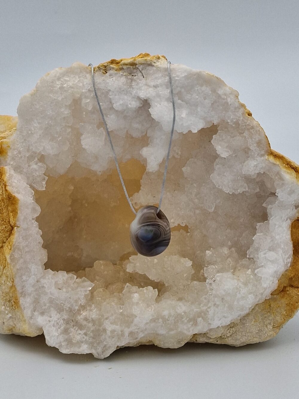 Pendentif Agate de Botswana
