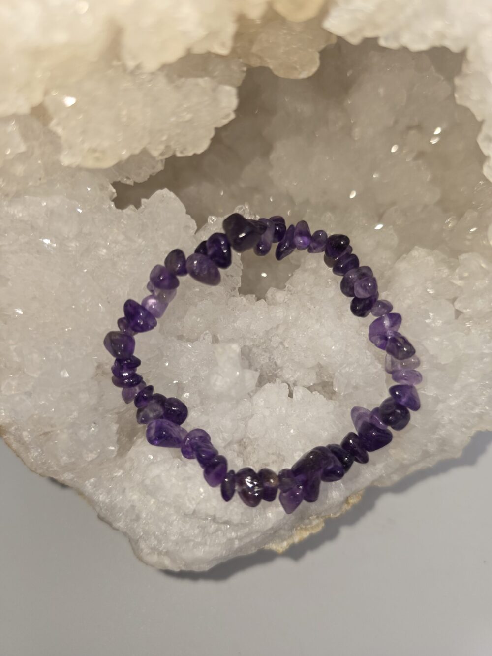 Bracelet baroque Améthyste AAA