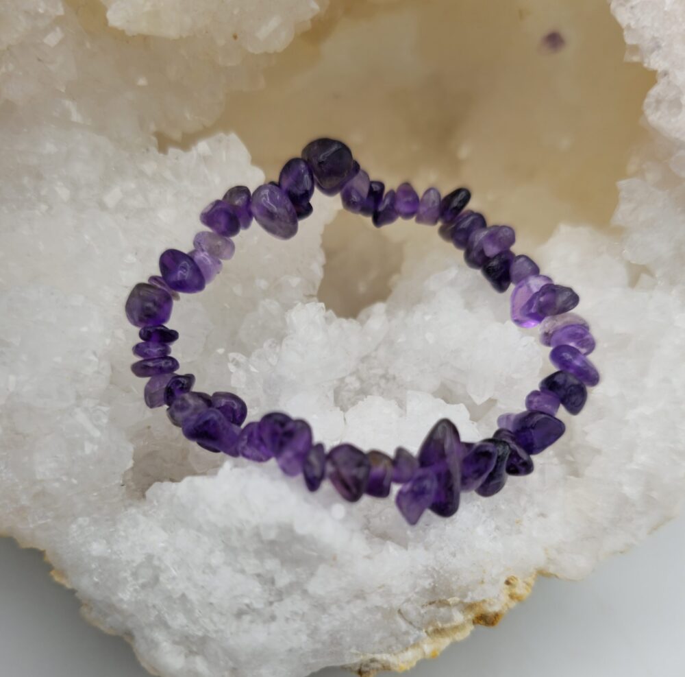 Bracelet baroque Améthyste AAA – Image 2
